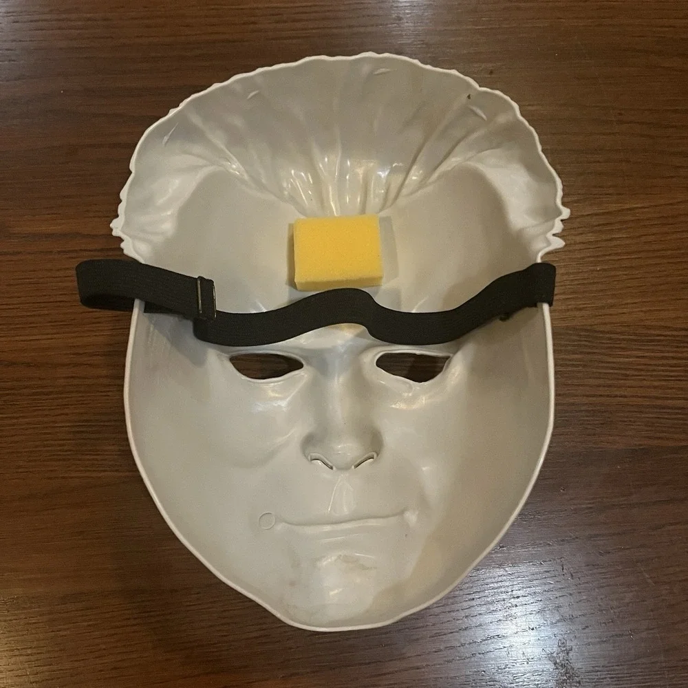 Michael Myers Style Mask Plastic‎ Knife Halloween II Blood Tears Costume Horror